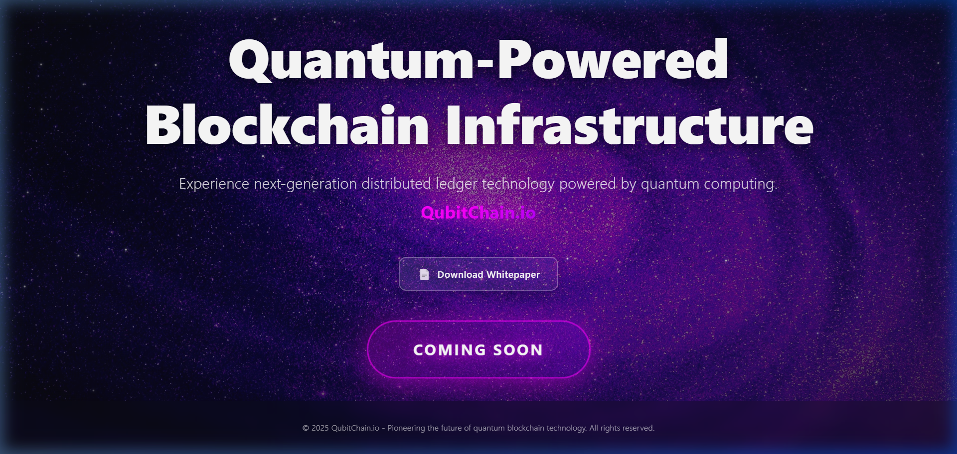 Qubit Chain Interface